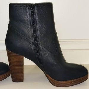 Black Heeled Lucky Brand Boots
